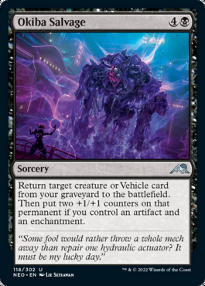 Okiba Salvage [Kamigawa: Neon Dynasty] | Good Games Modbury