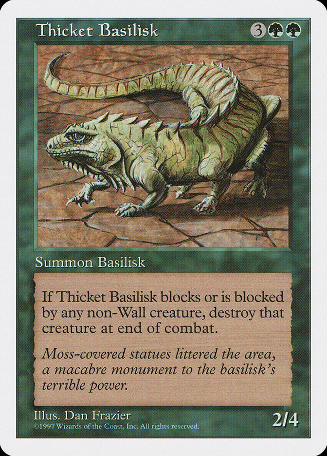 Thicket Basilisk [Fifth Edition] | Good Games Modbury