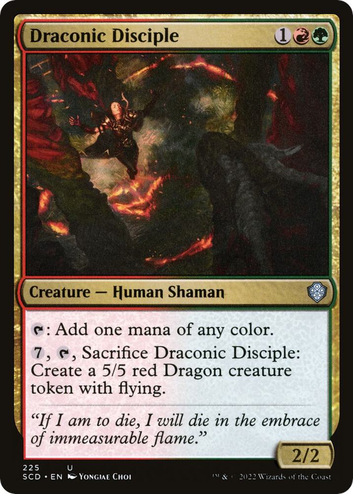 Draconic Disciple 225/352 (Starter Commander Decks)  | Good Games Modbury