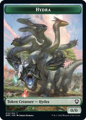 Snake // Hydra Double-Sided Token [Dominaria United Commander Tokens] | Good Games Modbury