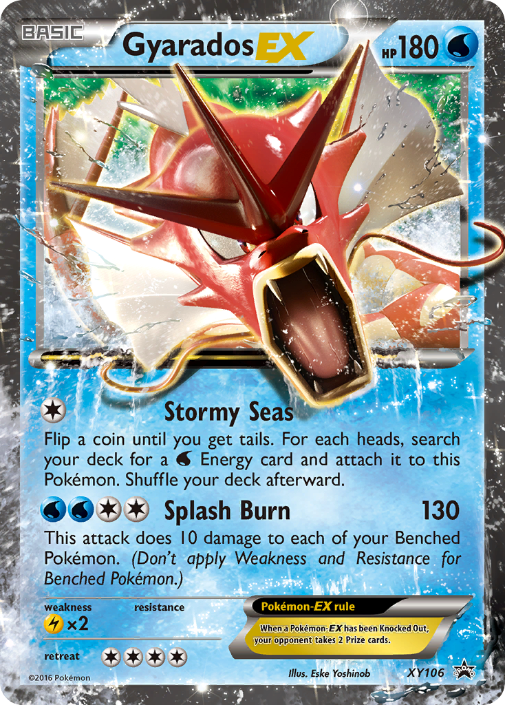 Gyarados EX (XY106) [XY: Black Star Promos] | Good Games Modbury