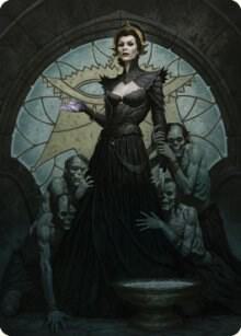 Liliana of the Veil Art Card 24 (Art Series: Dominaria United)  | Good Games Modbury