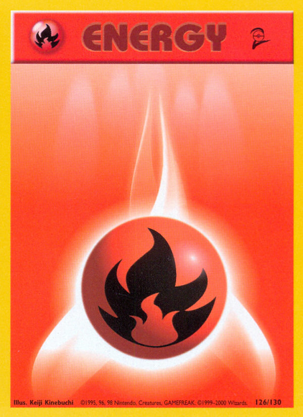Fire Energy (126/130) [Base Set 2] | Good Games Modbury