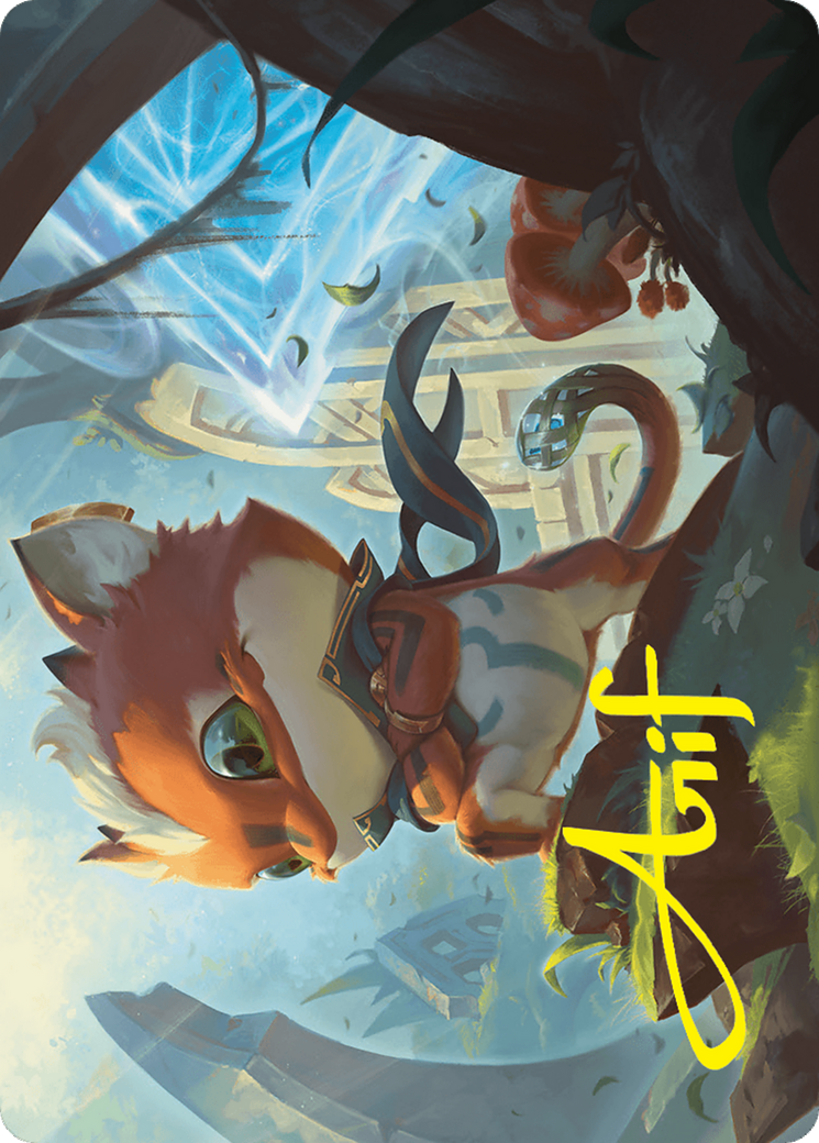 Loot, Exuberant Explorer Art Card (12/54) (Gold-Stamped Signature) [Foundations Art Series] | Good Games Modbury