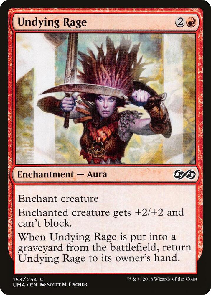 Undying Rage 153/254 (Ultimate Masters)  - Foil | Good Games Modbury