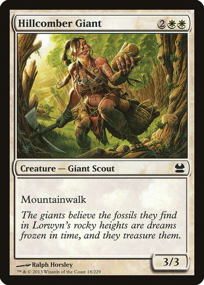 Hillcomber Giant 18 (Modern Masters)  - Foil | Good Games Modbury