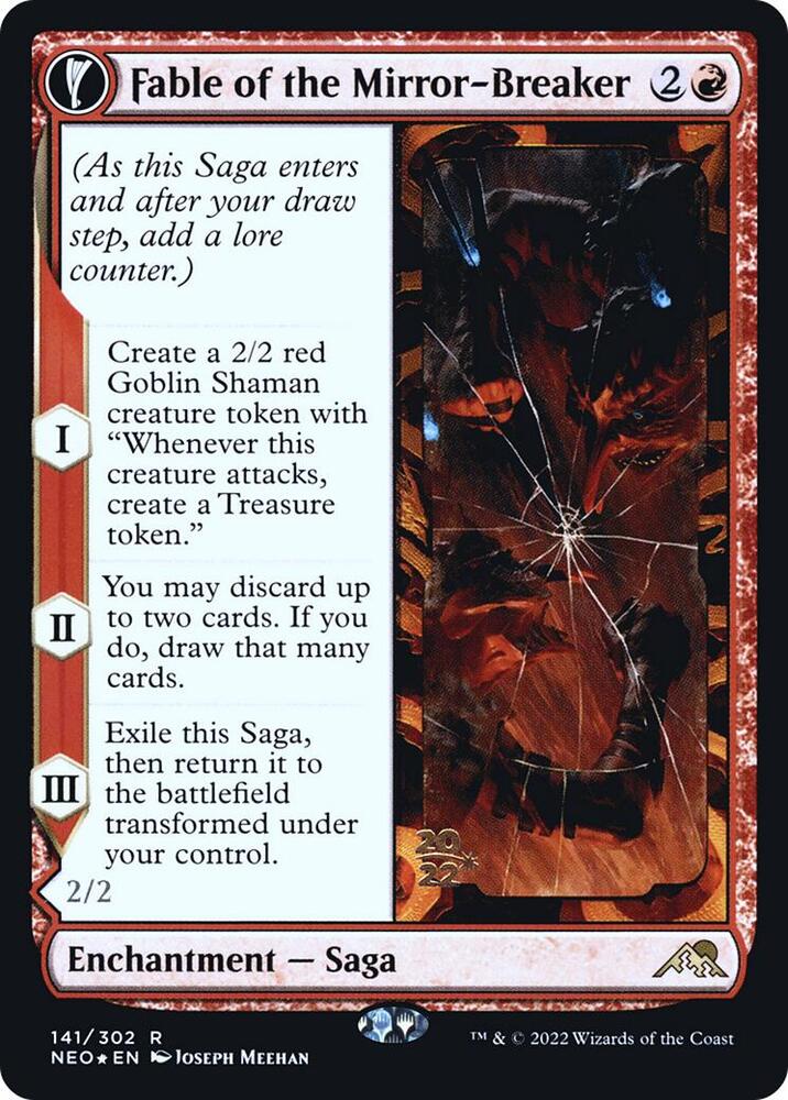 Fable of the Mirror Breaker 141s/157 (Prerelease Cards)  - Foil | Good Games Modbury