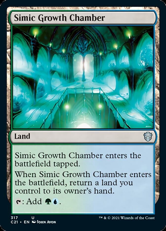 Simic Growth Chamber [Commander 2021] | Good Games Modbury