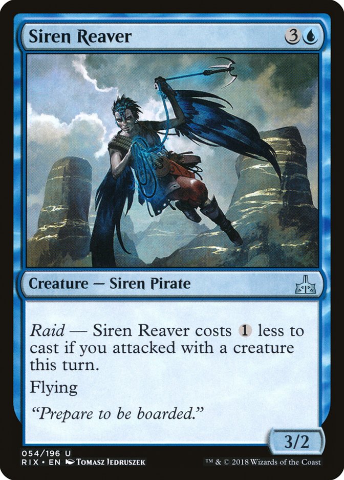 Siren Reaver 54/196 (Rivals of Ixalan)  - Foil | Good Games Modbury