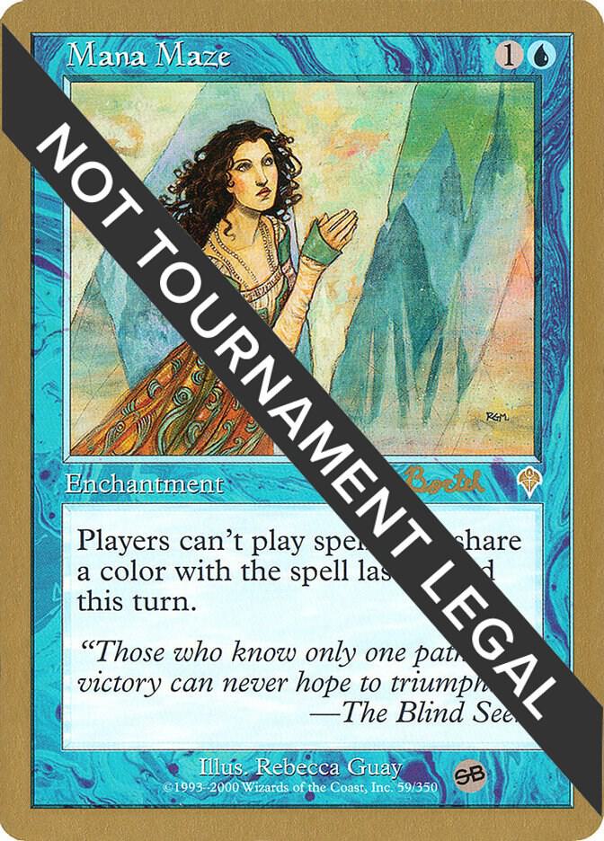 Mana Maze 2001 Alex Borteh INV SB ab59sb/138 (World Championship Decks)  | Good Games Modbury