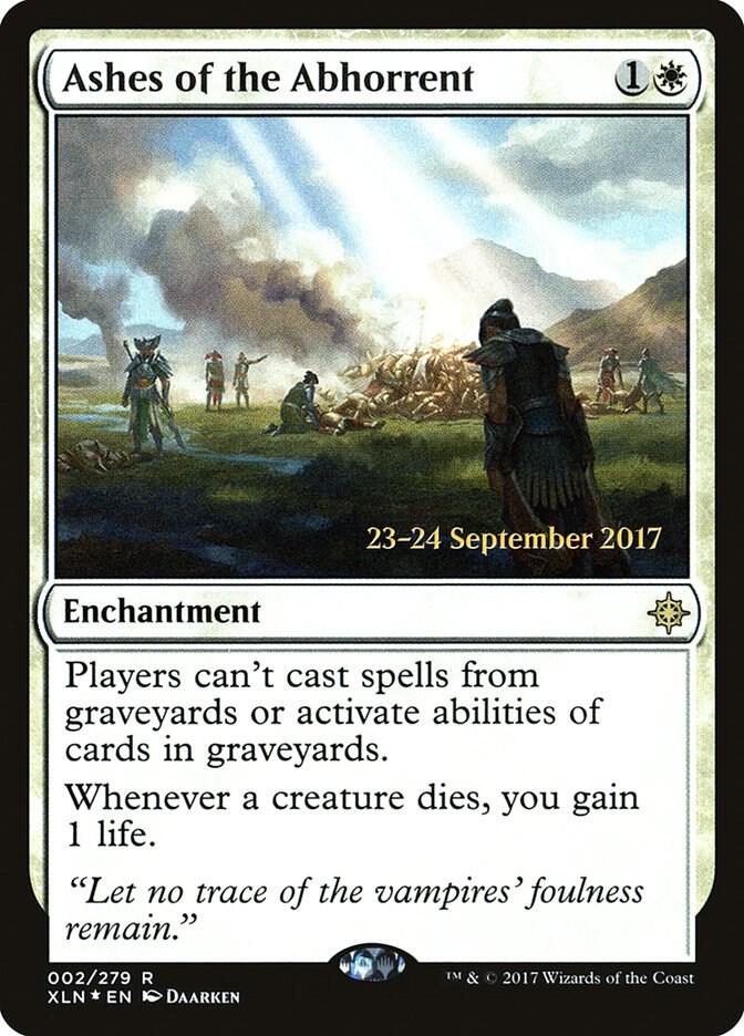 Ashes of the Abhorrent 2s/120 (Prerelease Cards)  - PreRelease Foil | Good Games Modbury