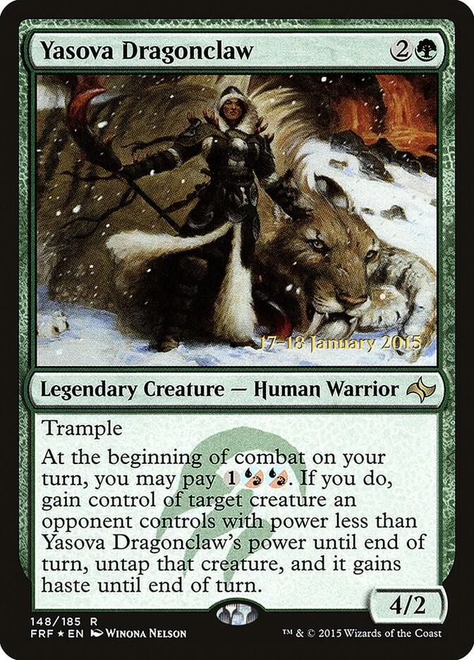 Yasova Dragonclaw 148s/43 (Prerelease Cards)  - Foil | Good Games Modbury