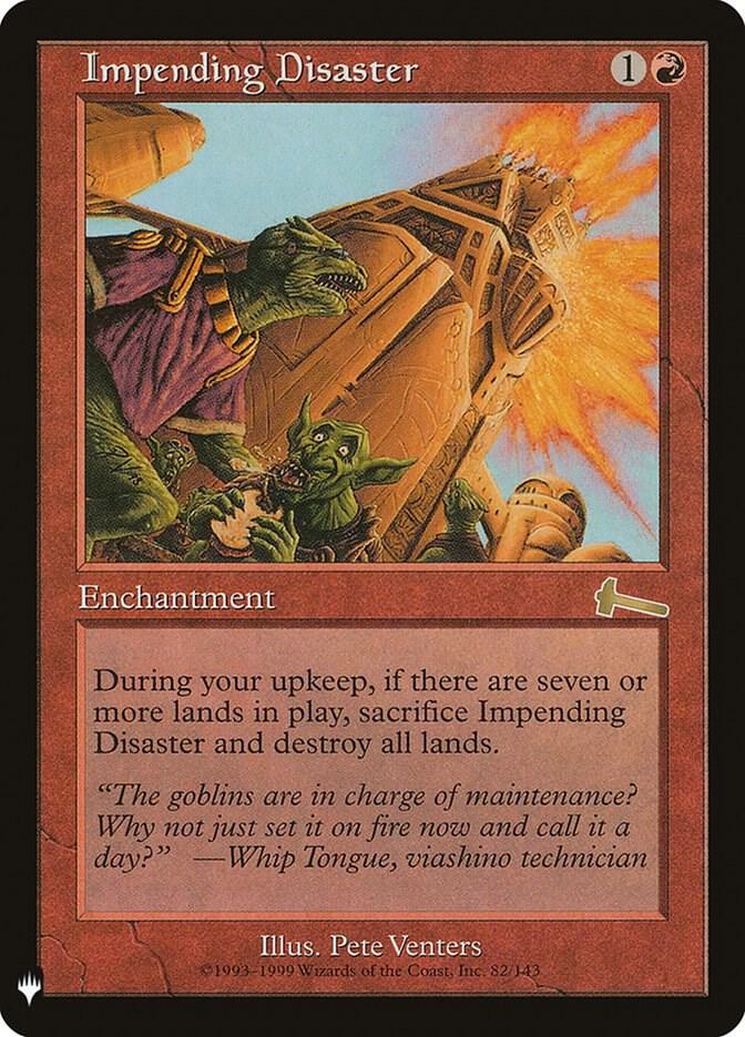 Impending Disaster ULG-82/5075 (The List Reprints)  | Good Games Modbury