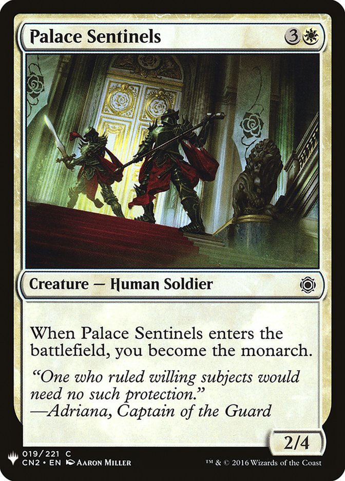 Palace Sentinels [Mystery Booster] | Good Games Modbury
