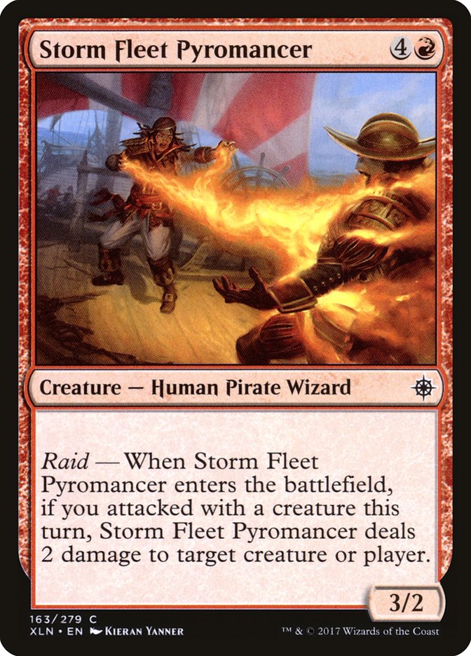 Storm Fleet Pyromancer [Ixalan] | Good Games Modbury