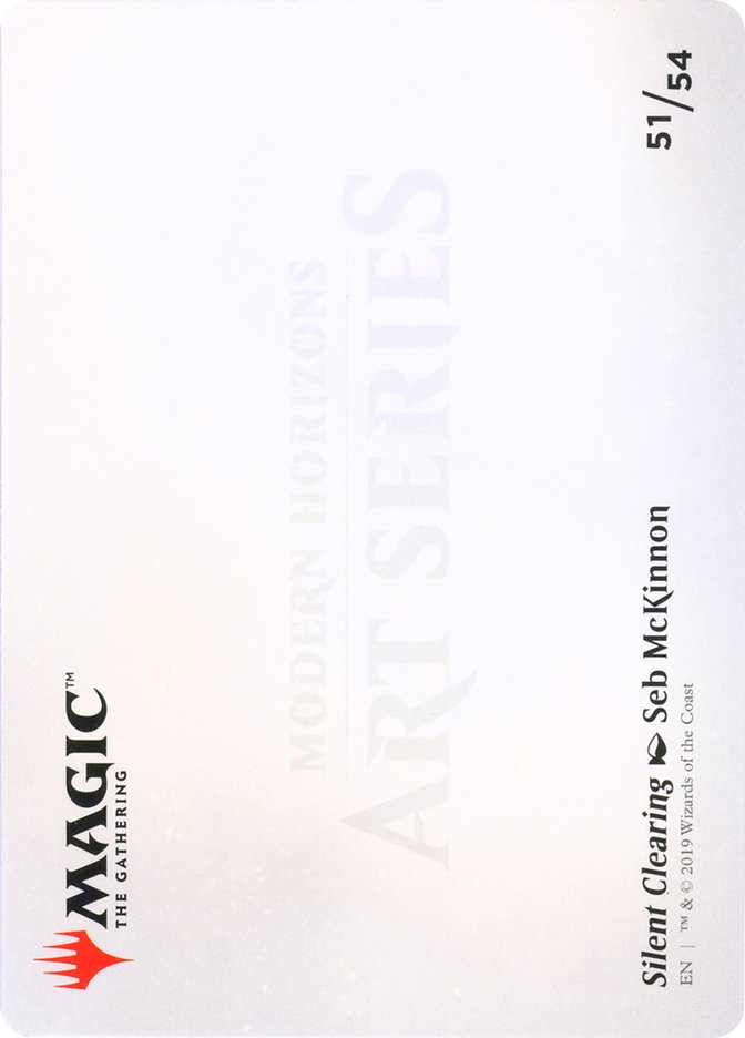 Silent Clearing // Silent Clearing [Modern Horizons Art Series] | Good Games Modbury