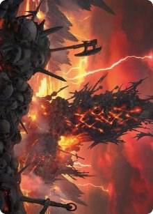 Immersturm Skullcairn Art Card 71 (Art Series: Kaldheim)  | Good Games Modbury