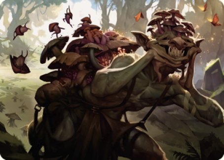 Sprouting Goblin Art Card [Dominaria United Art Series] | Good Games Modbury