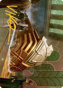 Capenna Express Art Card Gold Stamped Signature 20 (Art Series: Streets of New Capenna)  | Good Games Modbury