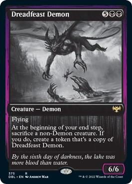 Dreadfeast Demon 375/534 (Innistrad: Double Feature)  - Foil | Good Games Modbury