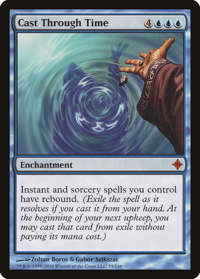 Cast Through Time 55/248 (Rise of the Eldrazi)  - Foil | Good Games Modbury