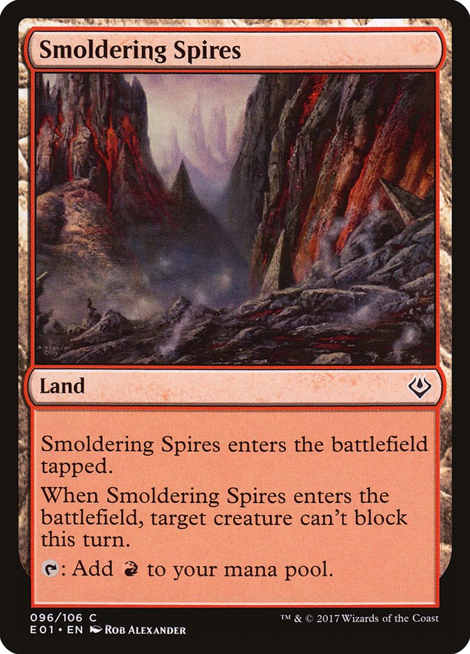 Smoldering Spires 96/106 (Archenemy: Nicol Bolas)  | Good Games Modbury