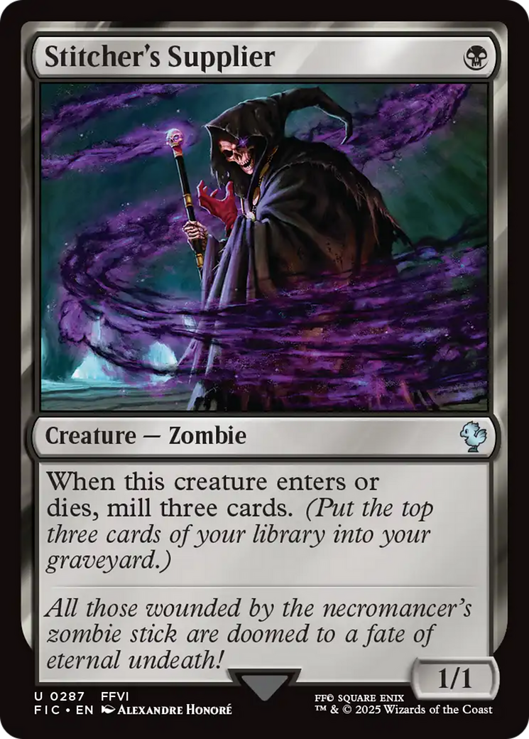 Stitcher's Supplier [FINAL FANTASY Commander] | Good Games Modbury