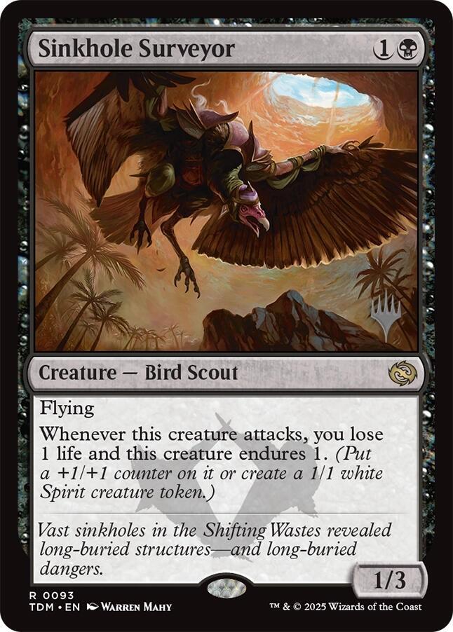 Sinkhole Surveyor 93 (Promo Pack: Tarkir: Dragonstorm)  - Foil | Good Games Modbury