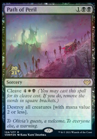 Path of Peril [Innistrad: Crimson Vow Prerelease Promos] | Good Games Modbury