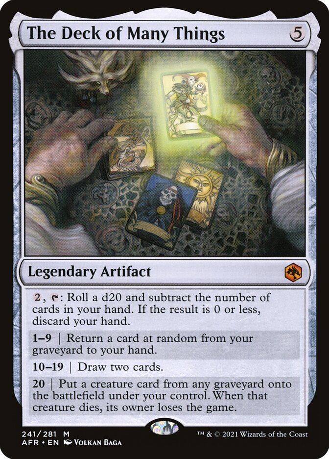 The Deck of Many Things 241/281 (Adventures in the Forgotten Realms)  - Foil | Good Games Modbury