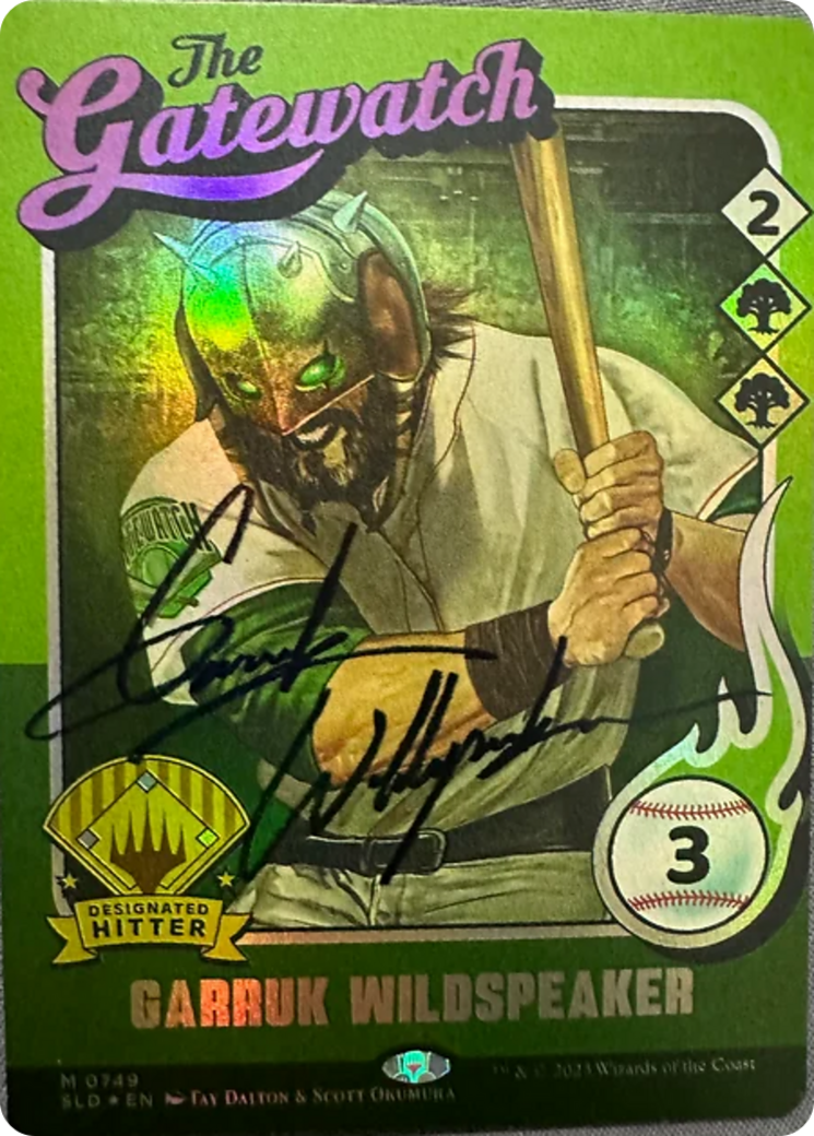 Garruk Wildspeaker (749) (Autographed) [Secret Lair Drop Series] | Good Games Modbury