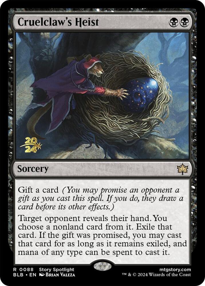 Cruelclaws Heist 88s/160 (Prerelease Cards)  - Foil | Good Games Modbury