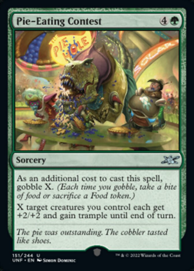 Pie-Eating Contest [Unfinity] | Good Games Modbury