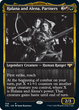 Halana and Alena, Partners [Innistrad: Double Feature] | Good Games Modbury