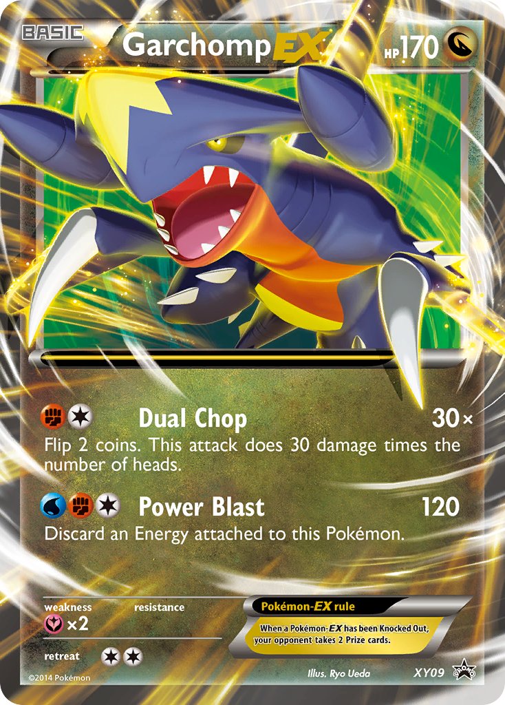 Garchomp EX (XY09) [XY: Black Star Promos] | Good Games Modbury