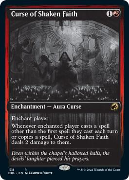 Curse of Shaken Faith 134/534 (Innistrad: Double Feature)  | Good Games Modbury