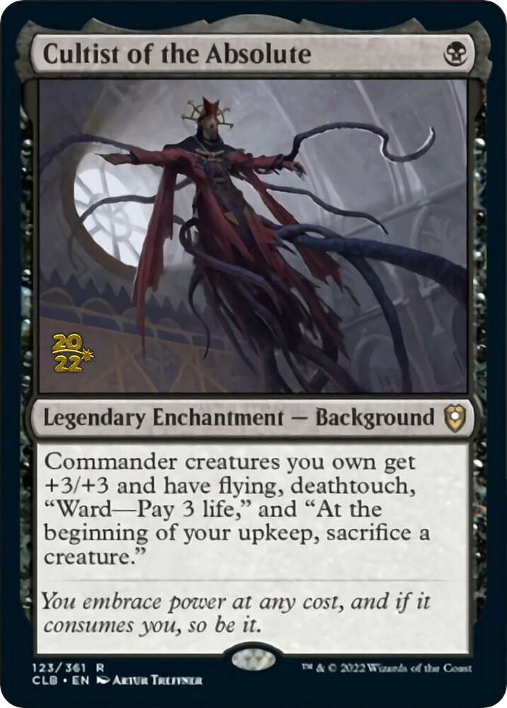 Cultist of the Absolute 123s/108 (Prerelease Cards)  - Foil | Good Games Modbury