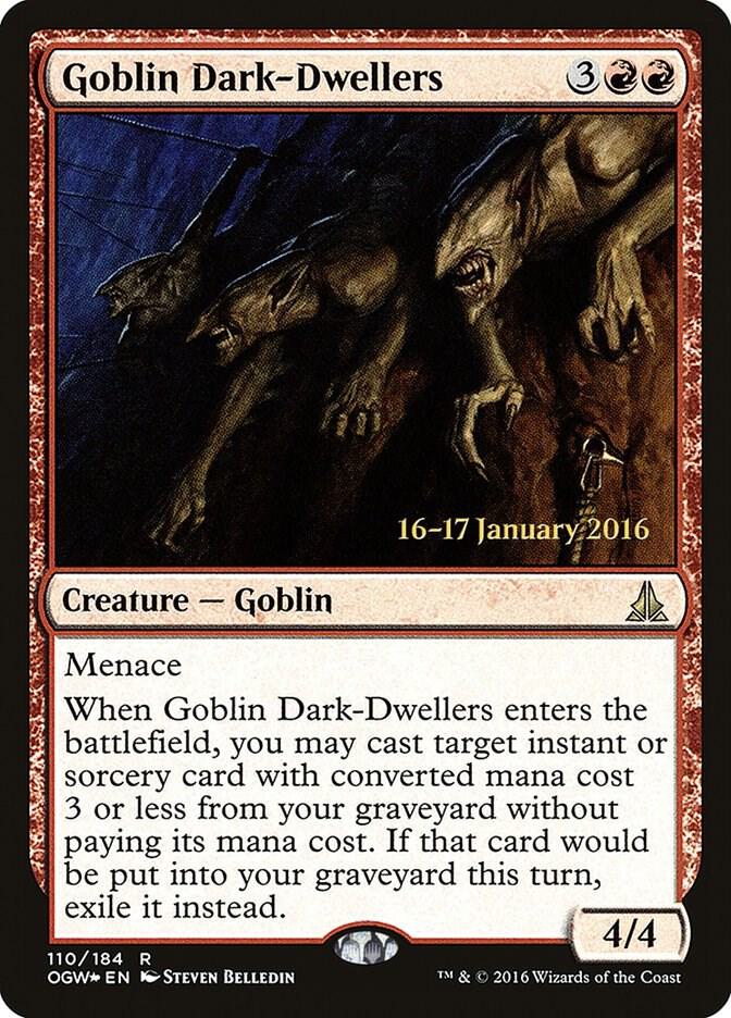 Goblin Dark Dwellers 110s/65 (Prerelease Cards)  - Foil | Good Games Modbury