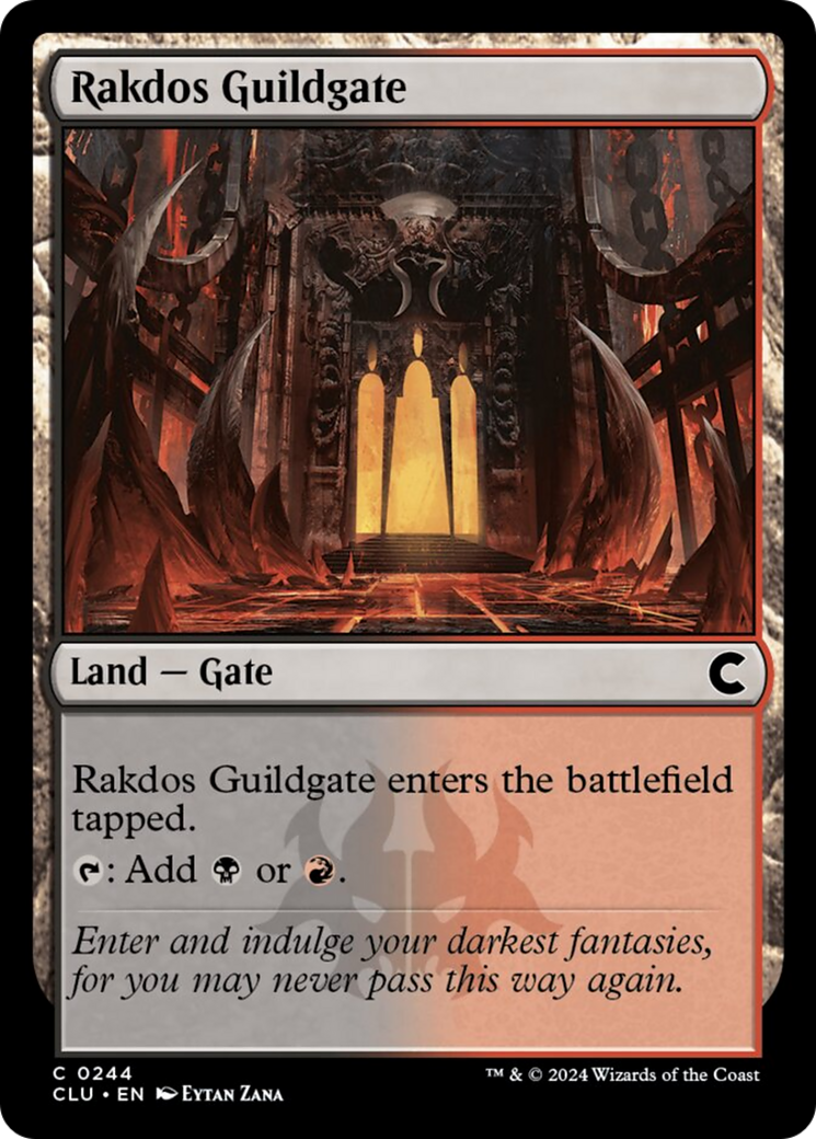 Rakdos Guildgate [Ravnica: Clue Edition] | Good Games Modbury
