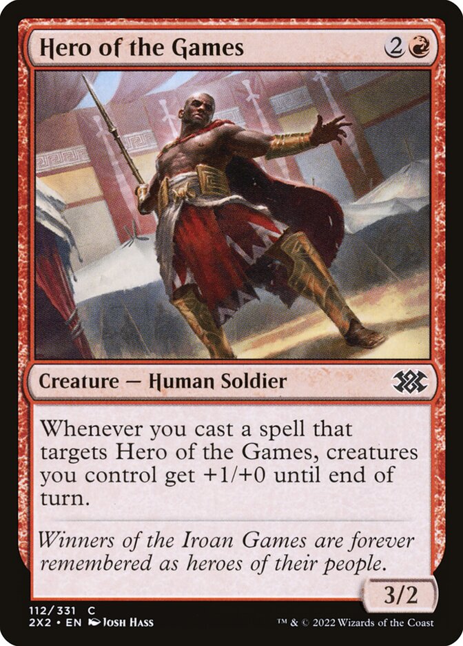 Hero of the Games 112/331 (Double Masters 2022)  - Foil | Good Games Modbury