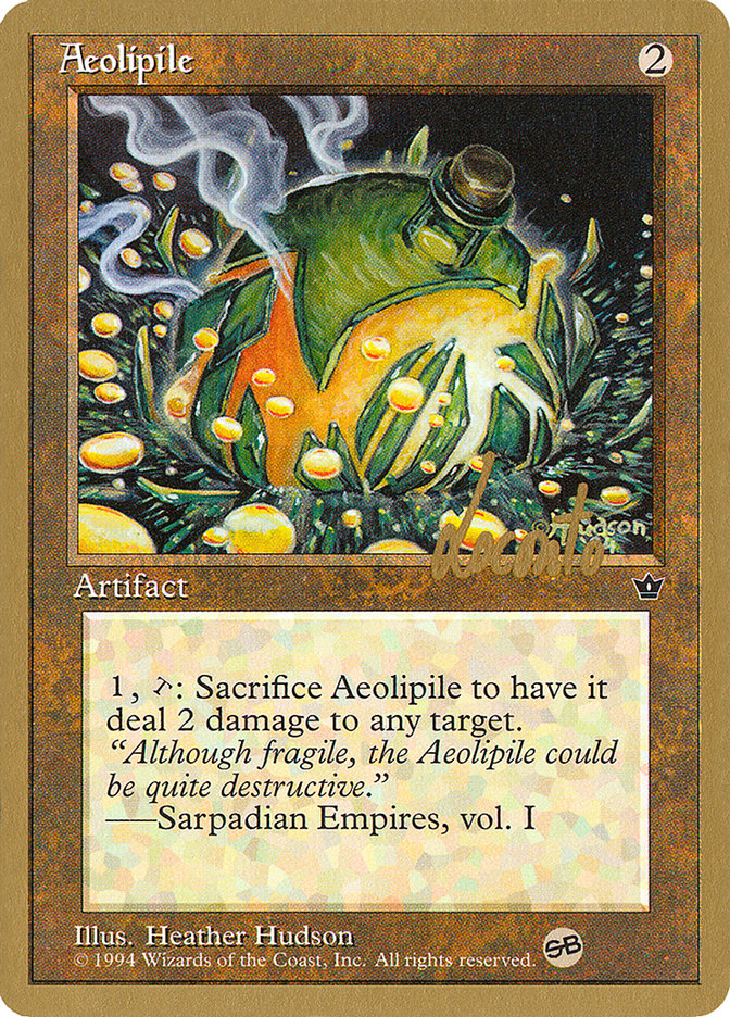 Aeolipile (Michael Loconto) (SB) [Pro Tour Collector Set] | Good Games Modbury