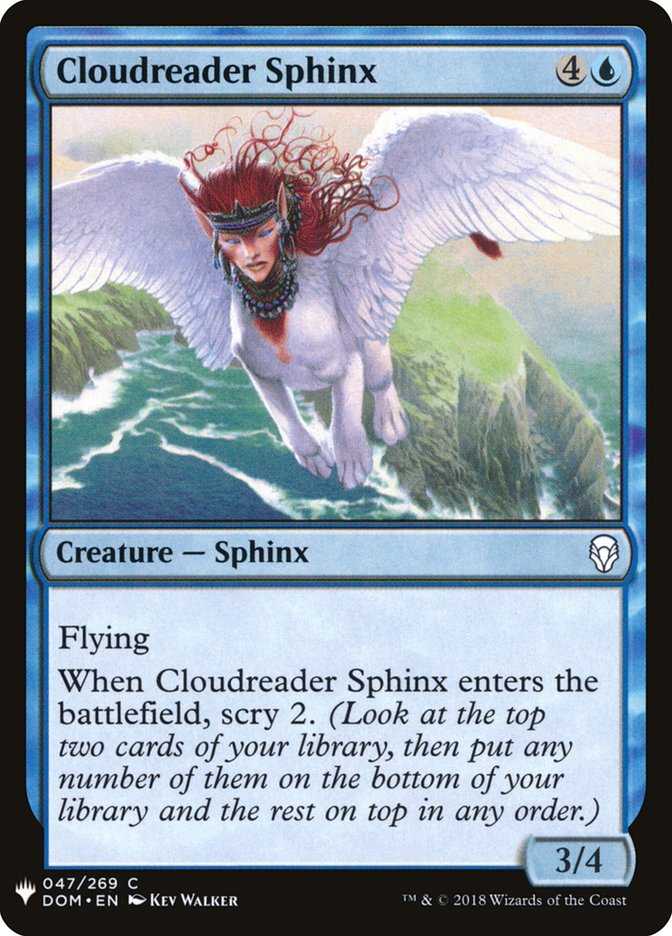 Cloudreader Sphinx [Mystery Booster] | Good Games Modbury