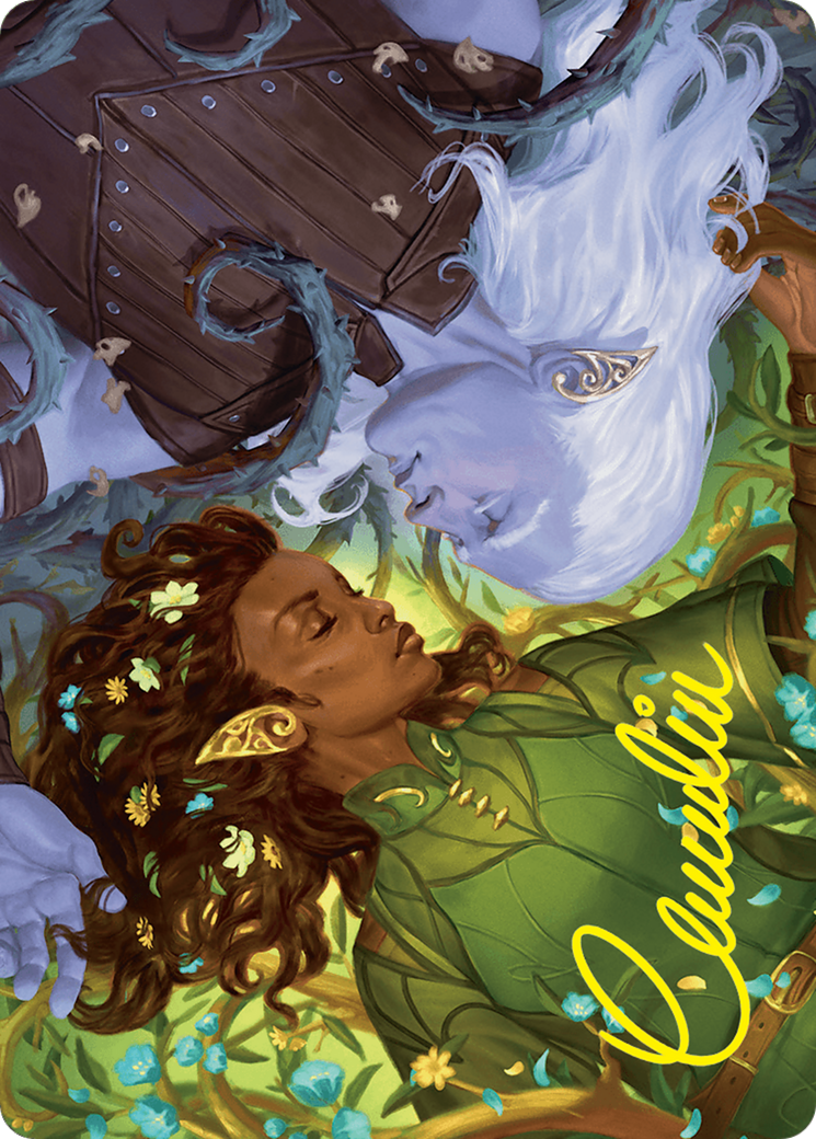 Wardens of the Cycle Art Card (17/54) (Gold-Stamped Signature) [Foundations Art Series] | Good Games Modbury