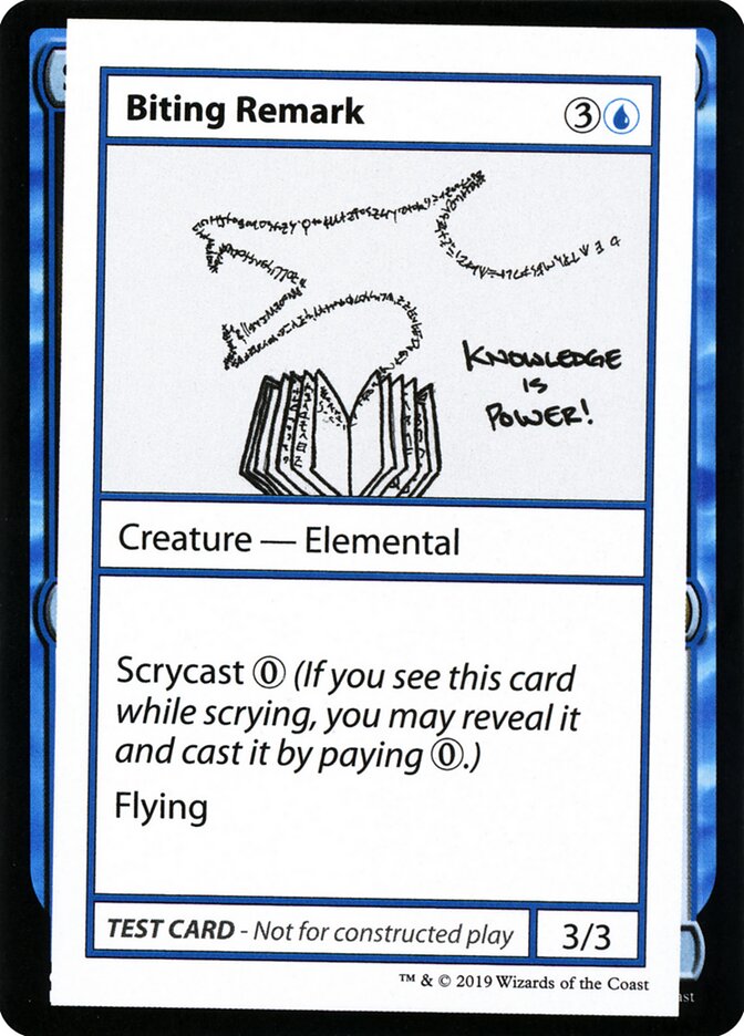 Biting Remark 17/121 (Mystery Booster: Convention Edition Exclusives)  | Good Games Modbury