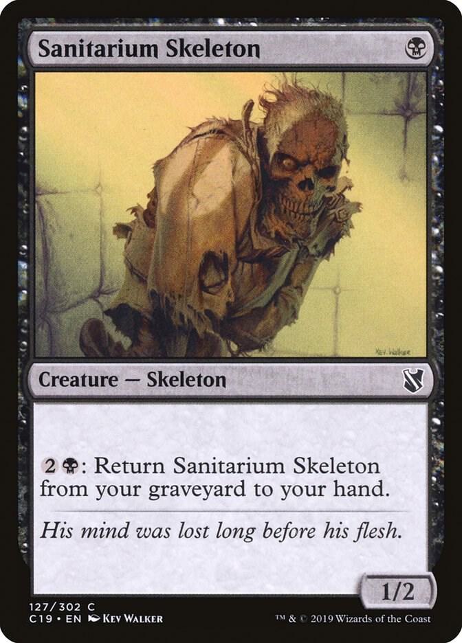 Sanitarium Skeleton 127/302 (Commander 2019)  | Good Games Modbury
