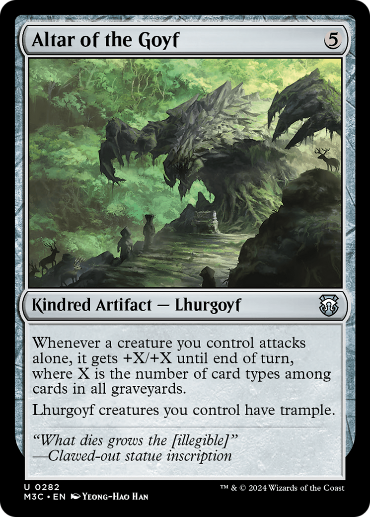 Altar of the Goyf [Modern Horizons 3 Commander] | Good Games Modbury
