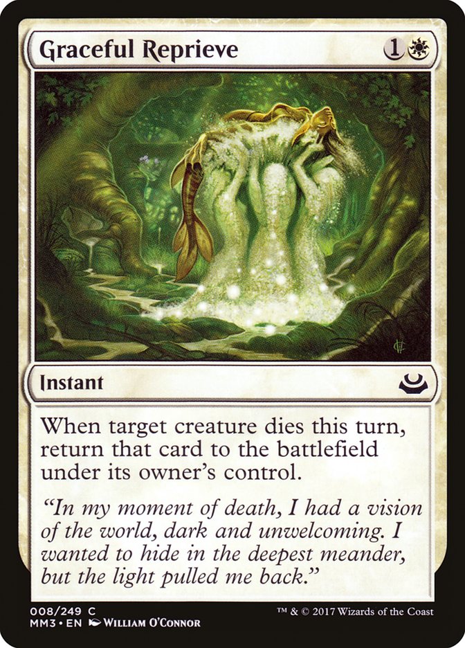 Graceful Reprieve 8/249 (Modern Masters 2017)  - Foil | Good Games Modbury