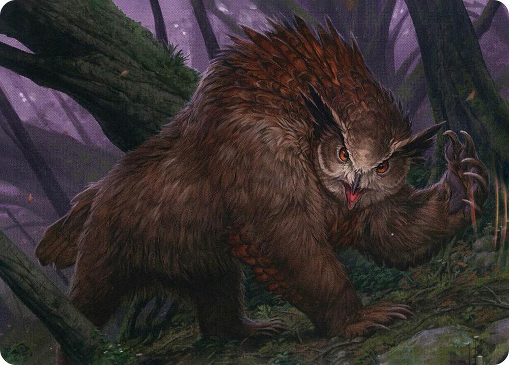 Owlbear Art Card 15 (Art Series: Adventures in the Forgotten Realms)  | Good Games Modbury