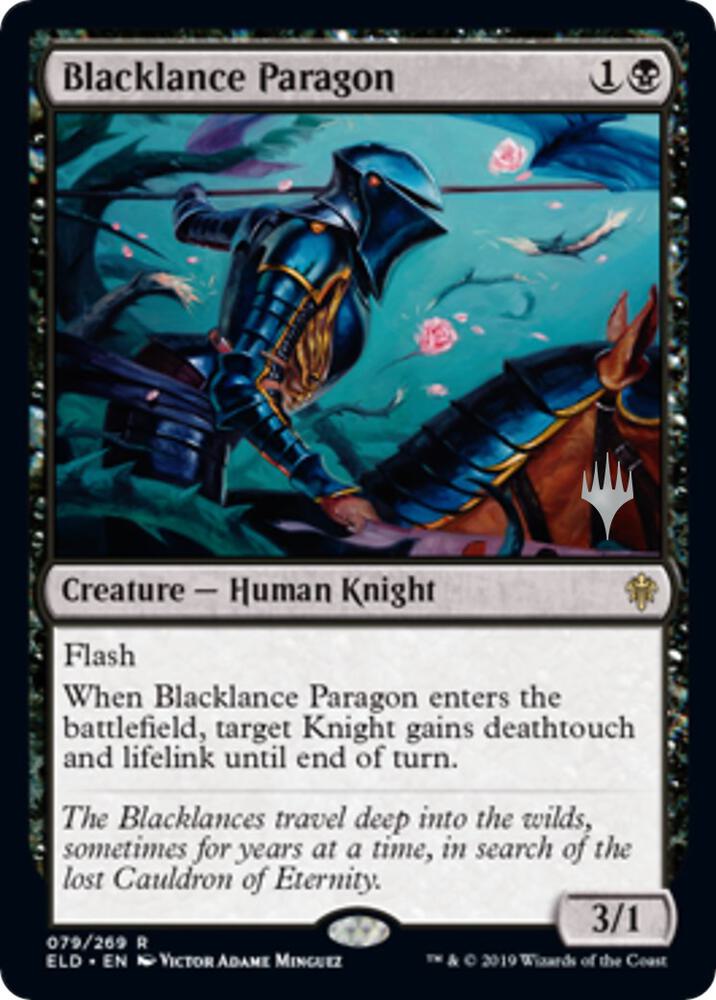 Blacklance Paragon 79p/152 (Promo Pack: Throne of Eldraine)  - Foil | Good Games Modbury