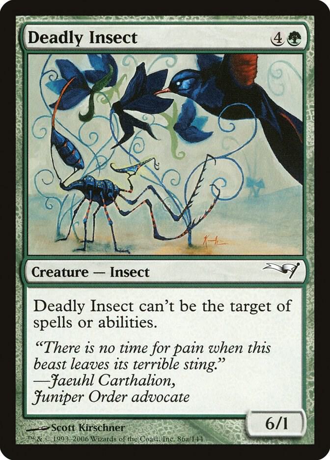 Deadly Insect 86a/62 (Coldsnap Theme Deck Reprints)  | Good Games Modbury
